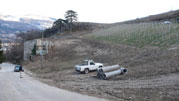 L'area sulla quale sorgerà Residenza Mirabel.